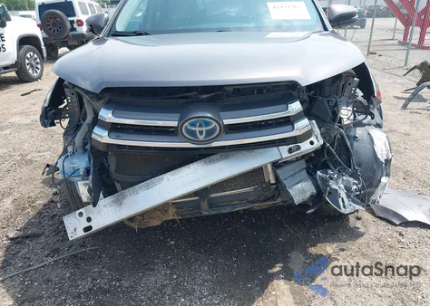 2018 Toyota Highlander Hybrid Limited z USA, uszkodzony, nr VIN 5TDDGRFH1JS043100